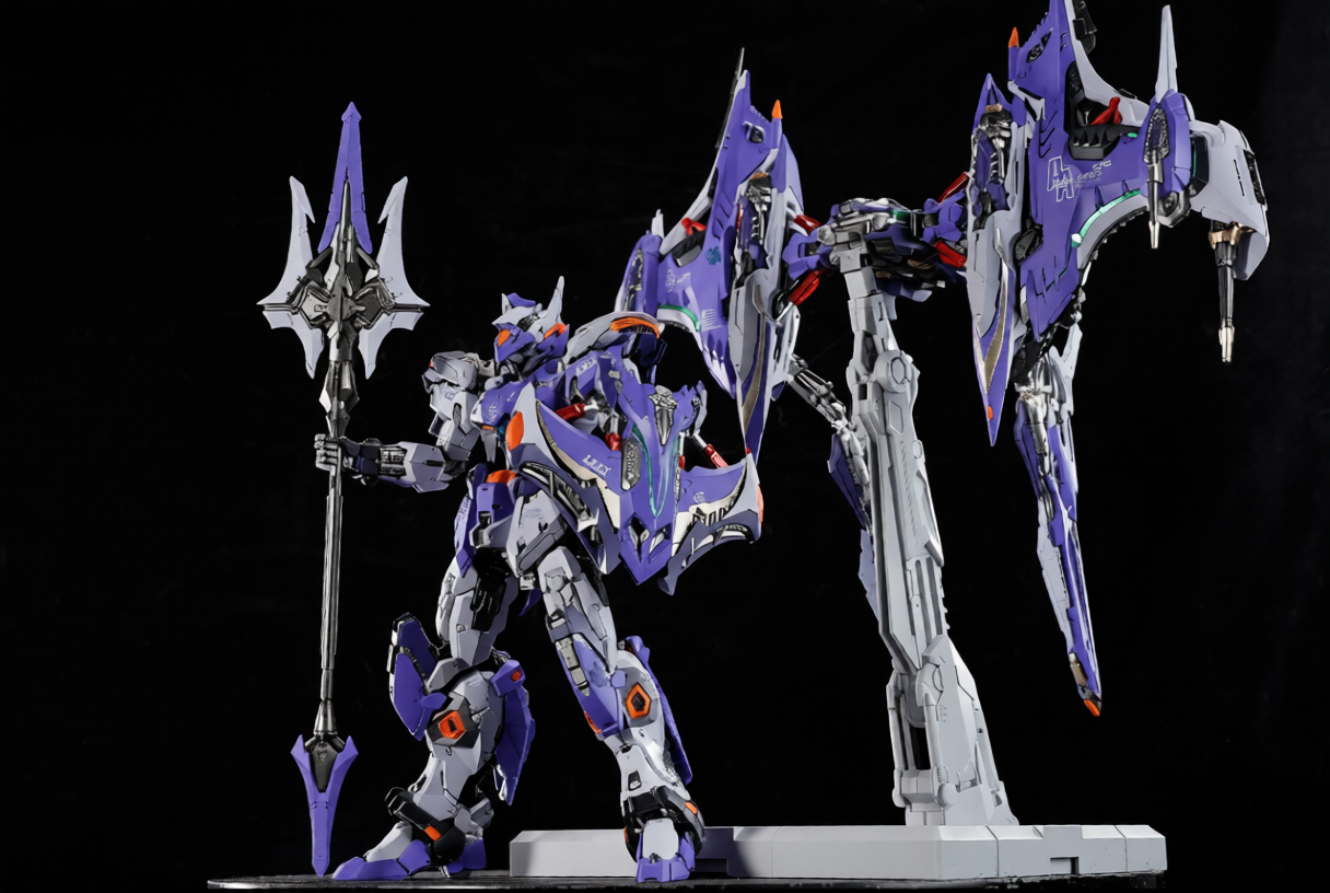 IN ERA 1/100 Infinity Nova Thunderbolt (THB-03M)  Pre-Painted Runner Set – EVA Unit-01 Color Scheme